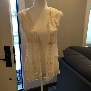 Lace vest
